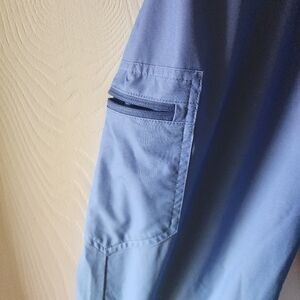 Figs zamora blue ombre scrub pants